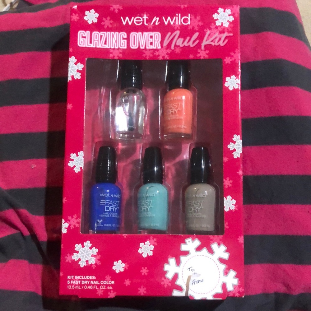 Wet n wild nail kit glazing over
